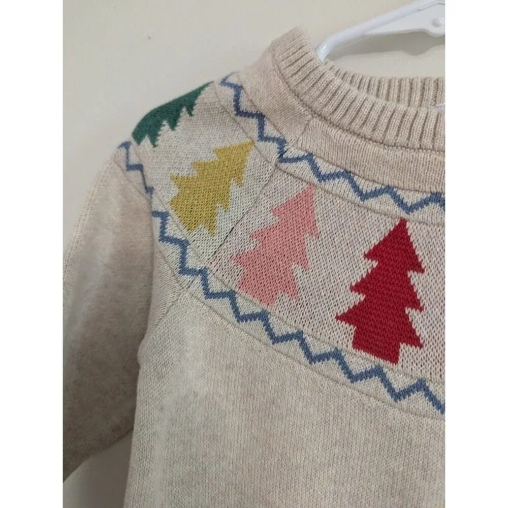 Hanna Andersson Organic Cotton Rainbow Trees Matching Set size 2T